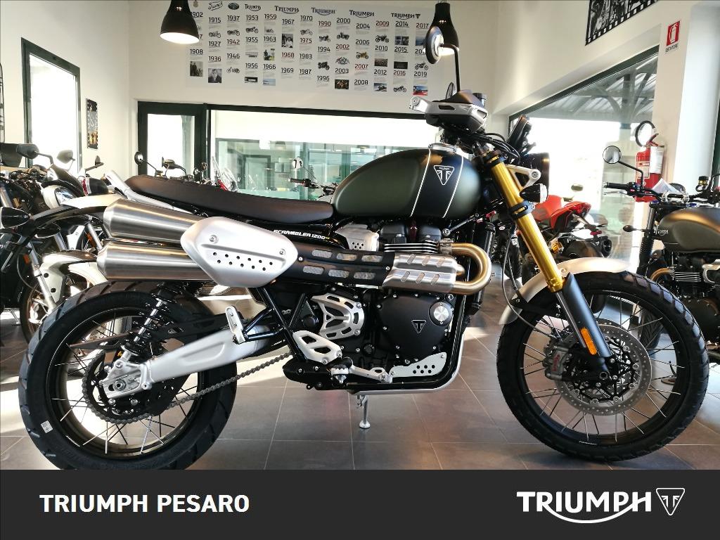 Moto Triumph Nuove Triumph Scrambler 1200 Triumph Pesaro Concessionario Ufficiale Triumph Pesaro